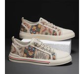 Zapatillas de deporte de moda para hombre, zapatos casuales para caminar para hombre, zapatillas deportivas de marca de moda para correr, zapatillas para hombre, zapatos para hombre, zapatos de plataforma de diseñador para hombre 39 marfil
