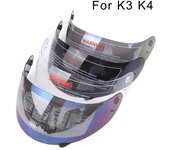 Visera de Casco para K3 K4, accesorios de motocicleta, escudo K3, protección Uv, lente de Casco K4, escudo Capacetes a prueba de viento A