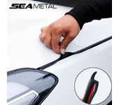 Tira de sellado para capó de coche, tira de sellado de goma Universal para cubiertas de motor, sellador embellecedor, accesorios impermeables y antiruido 4M negro