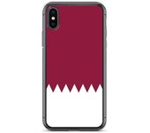 Coque Télephone Drapeau Qatar - iPhone X
