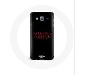 Coque pour Samsung Galaxy A3 Stranger Things Affiche Logo Joyeux noël