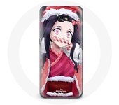 Coque pour Samsung Galaxy A5 Anime Demon Slayer Kamado Nezuko Le jour de Noël 2023