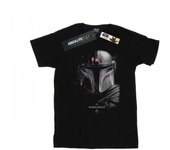 Star Wars Boys The Mandalorian Poster T-Shirt 9-11 Years negro