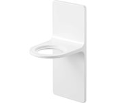 Yamazaki Jitsugyo 5350 Soporte dispensador magnético de espuma blanco W7XD9XH17cm Almacenamiento flotante de niebla Fácil instalación Aprox. blanco