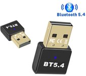 Adaptador Bluetooth 5.4 USB Bluetooth 5.3 para PC Adaptador Dongle Ratón inalámbrico Teclado Receptor de audio de música Transmisor USB