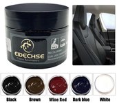 Crema reparadora de cuero de 50ml, relleno compuesto de restauración de cuero para zapatos, asientos de coche, sofás, abrigos, agujeros, grietas y arañazos, restaurar el Color de reparación azul oscuro