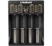 LiitoKala Lii-402 Cargador de batería inteligente 1,2 V 3,7 V 3,2 V 3,85 V AA/AAA para 18650 18490 18350 17670