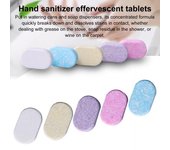 20 tabletas efervescentes, quitamanchas todo en uno, limpiador multiusos, quitamanchas de grasa difíciles 20PCS blanco