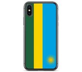 Coque Télephone Drapeau Ruanda - iPhone X