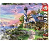Puzzle Paysage et Nature - EDUCA - Phare A Rock Bay - 1000 pieces - Adulte