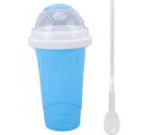 Batidos rápidos en vaso Batidos rápidos congelados en vaso Máquina para hacer helados caseros para toda la familia Azul L azul
