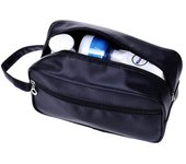 Paquete de la admisión de los bolsos cosméticos del bolso del lavado de los equipos del artículo de tocador de la prenda impermeable del viaje azul oscuro