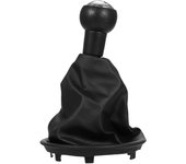 Reemplazo de la cubierta del maletero de las perillas del cambio de marchas de 5 velocidades para Citroen Xsara Xantia 206 207 306 307 0 negro