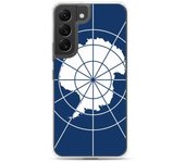Coque Téléphone - Samsung - Galaxy S22 Plus - Drapeau Antarctique - Souple - Multicolore