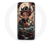 Coque pour Samsung Galaxy S7 Edge Demon Slayer Tanjiro Anime Manga - Maniacase