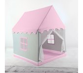 Tienda de juegos para niños, fácil instalación, decoración de habitación infantil para niño y niña, gran espacio, Hada para niños pequeños color rosa