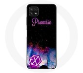 Coque pour Samsung Galaxy A22 5G Exo Groupe K-pop Logo Chanson Promise