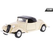 Modelo 1:34, 1939 CITROËN 11B Tracción Avant Cabrio, crema (A008751C1TK) 1