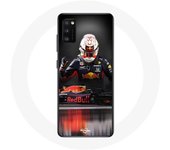 Coque maniacase pour Samsung Galaxy A41 Formule 1 Max Verstappen Pilote F1 Red Bull RB15