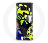 Funda para Samsung Galaxy S8 Valentino Rossi Motogp Campeón del Mundo Speed ​​Driver