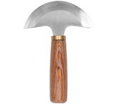 Cuchillo para cortar cuero, pulido fino, control fácil, cuchillo semicircular para bordes de cuero, cortador de cuero