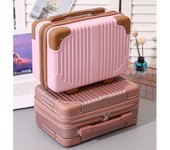 Mini estuche de maquillaje de 14 pulgadas, gran oferta, maleta de viaje para mujer 6