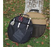 Bolsa de almacenamiento portátil para parrilla, bolsa de transporte para ollas de hierro fundido para acampar, bolsa para utensilios de cocina para picnic, organizador de sartenes, bolsas de mano para utensilios para hornear CHINA