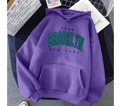 Sudaderas con capucha de manga larga para hombre y mujer, ropa con estampado de Nueva York de 1898, sudadera con capucha de lana a la moda, jersey creativo M beige