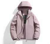 Nueva chaqueta cálida de moda para hombre y mujer con relleno de algodón grueso de invierno M