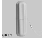Tazas para enjuague bucal y cepillado, cilindro de dientes Simple, cubierta para pasta de dientes, caja de almacenamiento portátil para trajes de viaje color rosa