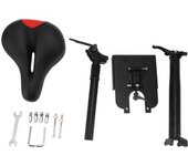 Asiento de patinete eléctrico plegable con espuma amortiguadora antigolpes para XIAOMI M365