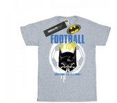 DC Comics Boys Batman Football is Life T-Shirt 9-11 Years gris
