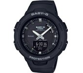 Casio Reloj redondo Baby-G BSA-B100-1AJF [G-SQUAD Steptracker Bluetooth 2018SS 2H Combination Black]