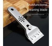 Raspador de eliminación de pala de descontaminación de vidrio multifunción para pared, azulejo piso, cocina, estufa, herramienta de limpieza del hogar 1pcs