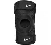 Rodillera de compresión Nike Pro S blanco/negro