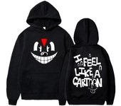 Lil Darkie Sudadera con capucha de dibujos animados Unisex de manga larga ropa de calle mujeres hombres sudadera 2023 Spider Gang Tour ropa de Hip Hop 3XL