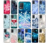 Funda de teléfono de invierno con copos de nieve para iPhone Samsung Galaxy Redmi Xiaomi Oppo OnePlus Note SA 7 8 9 10 11 12 13 14 20 21 22 23 53 54 Pro Max Plus Ultra iPhone 6 or 6S