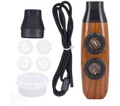 Flauta Kazoo de doble orificio, instrumento musical de viento ajustable con diafragma para tocar