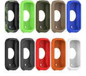 Funda protectora de silicona a prueba de golpes y suave, compatible con Garmin Edge 1050 azul