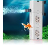 Filtro y bomba de circulación silenciosos tres en uno para acuarios de peces y tortugas. 7W Filter Submersible Pump 4-in-1