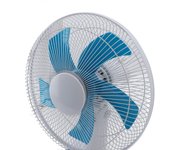 Ventilador solar oscilante de pie de 15 W, 3 velocidades, portátil, silencioso, con panel solar de 6600 mAh