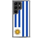 Coque Téléphone - Samsung - Galaxy S23 - Drapeau Uruguay - Souple - Multicolore