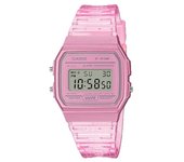 Casio Youth Pink Resin Digital F-91WS-4 F91WS-4 Reloj Unisex color rosa
