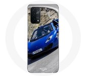 Coque pour Oppo A74 5G Formule 1 McLaren Voiture Bleu