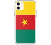 Funda para iPhone - MARCA - iPhone 11 - Drapeau du Cameroun - Souple - Design fin et léger