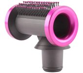 Boquilla para secador de pelo Dyson Supersonic HD01 HD02 HD03 HD04 HD08 HD15, antideformación, herramienta para peinar el cabello liso gris