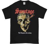 Camiseta unisex negra de Savatage The Dungeons S