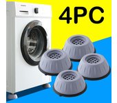 Almohadillas antivibración para los pies, alfombrilla antideslizante silenciosa para patas de goma, almohadillas para lavadora, accesorios de soporte, 4 Uds. 4pcs