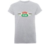 Beneficio central de amigos (Manga enrollada) Camiseta unisex S