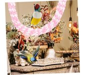 Juguete para hámster, cuerda para escalar, juguetes para mascotas pequeñas, juguete para pájaros, cuerda de algodón colgante, accesorios para jaulas, juguetes para jugar varios colores